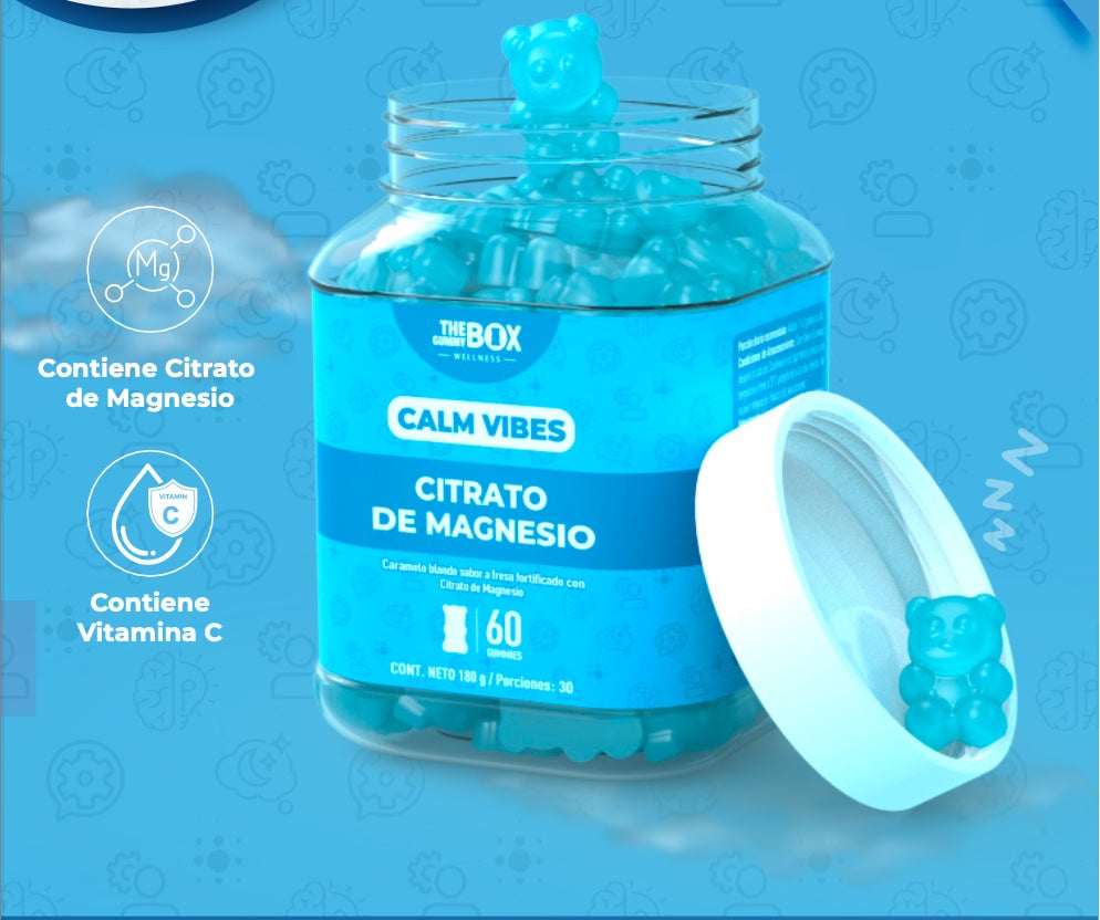 Gomitas Citrato y Vitamina C 😴( Calm V)